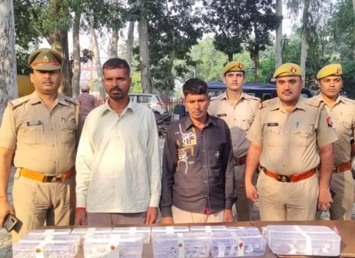 शाहजहांपुर एसओजी और थाना रोजा पुलिस की संयुक्त टीम