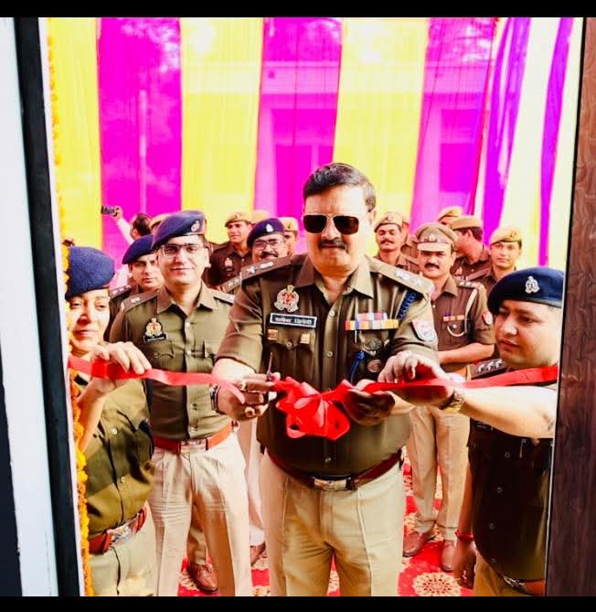 थाना सिंधौली में बना बाल-मित्र केन्द्र महिला पुलिसकर्मियों व आगंतुकों के बच्चों के लिए सुरक्षित सुविधा केंद्र का शुभारंभ